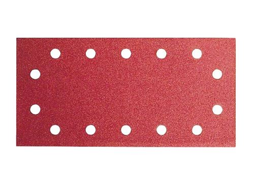 Abrasif pour Ponceuse Bosch Bandes Abrasives Expert For Wood - 10 Unités - 14 Trous - 115 X 230 Mm - Grain 180