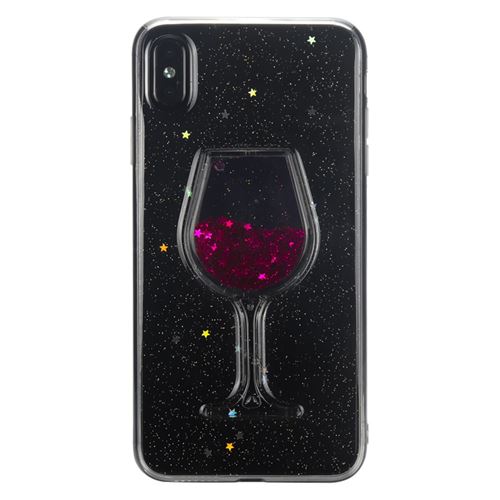 coque verre de vin iphone xs