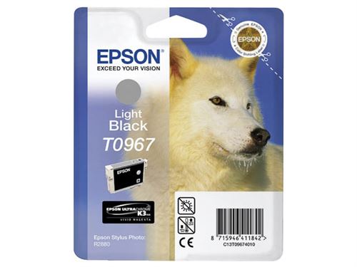 Epson T0967 - lichtzwart - origineel - inktcartridge