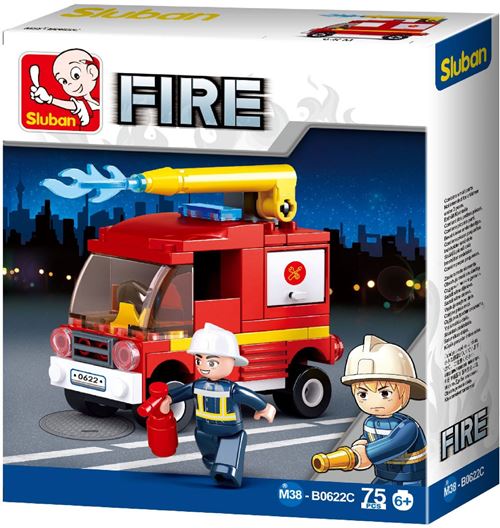 Sluban Fire : petit bec de voiture-citerne (M38-B0622C)