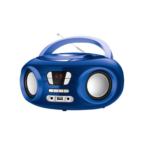 Radio-CD Bluetooth MP3 9 BRIGMTON W-501 USB Bleu