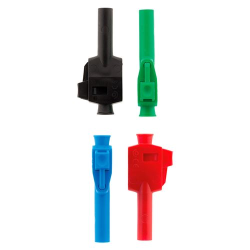 Lot de 4 fiches mâles de sécurité 20A raccordement rapide - Zenitech