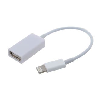 15% sur CABLING® USB OTG Adaptateur pour connecteur – 8 broches Adaptateur  Lightning pour Apple iPad 4, iPad 5 Air, iPad Pro, iPad Mini, iPhone 7,  iPhone 7 Plus, iPhone 5 5S