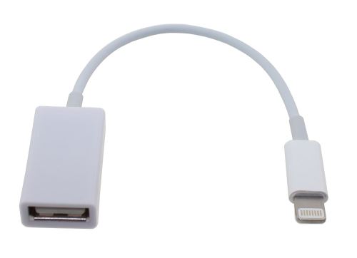 CABLING® USB OTG Adaptateur pour connecteur – 8 broches Adaptateur  Lightning pour Apple iPad 4, iPad 5 Air, iPad Pro, iPad Mini, iPhone 7,  iPhone 7