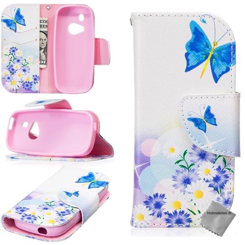 Housse etui coque portefeuille PU cuir pour Nokia 3310 (2017) avec film ecran - Design 5