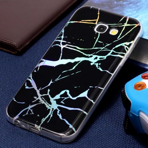 Galaxy A3 (2017) Coque Protection TPU Marbré Noir ALS51328