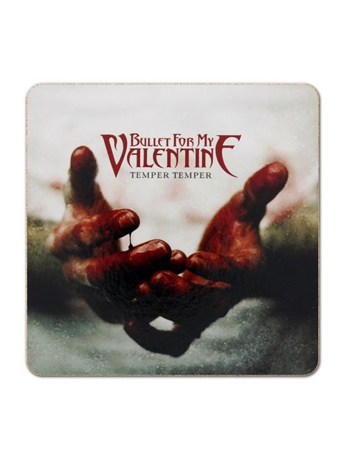 Bullet for My Valentine Temper Temper Hand Sous-verres 10 x 10 cm