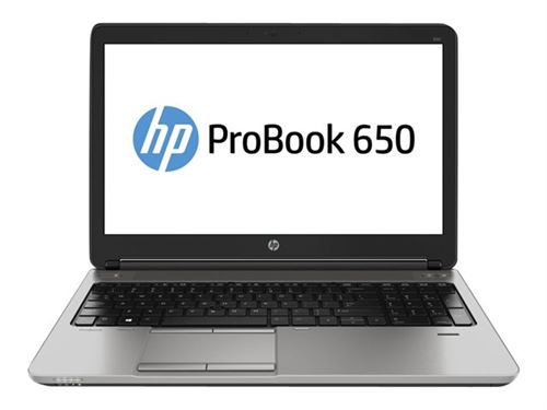 HP Portable 650 G1 Notebook - Intel Core i5 - 4300M / Jusqu'À 3.3 Ghz - Vpro - Win 7 Pro 64 Bits - Hd Graphics 4600 - 4 Go Ram - 500 Go Hdd - Dvd Supermulti - 15.6" Sva Hd Edp Anti-Reflet 1366 X 768 (Hd) - Clavier : Belge