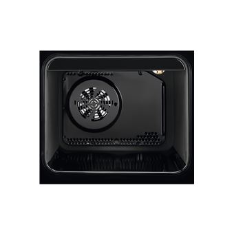 Electrolux EKR524200K - Cuisinière - pose libre - largeur : 50 cm - profondeur : 60 cm - hauteur : 85.8 cm - avec système auto-nettoyant - noir