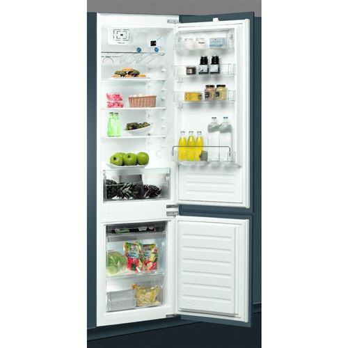 Whirlpool ART 9610/A+ - réfrigérateur/congélateur - congélateur bas - intégrable - inox