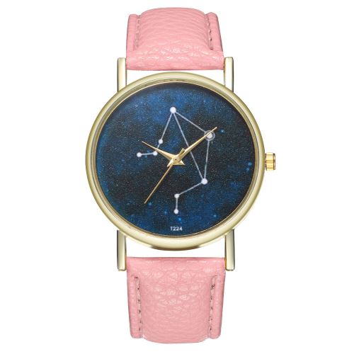 Starry Draco Constellation Montre Femme Montre Montre Homme Cadeau Creative Minimaliste Montre À Quartz T224-Arose