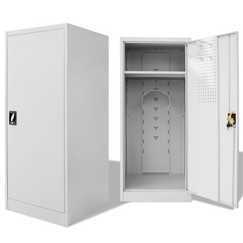 vidaXL Armoire à selle 60 x 60 x 140 cm