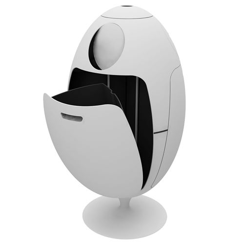Poubelle de tri ovetto soldi design
