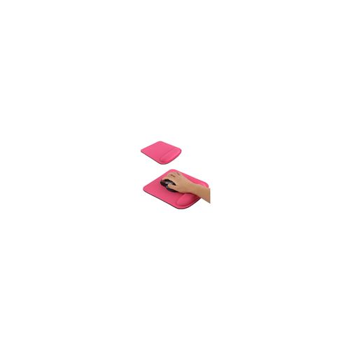 Tapis de Souris Ergonomique Repose Poignet Ultra Fin Confort Optimal Rose - YONIS 