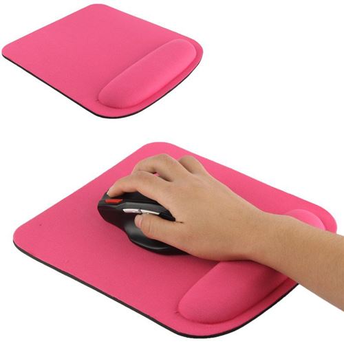 Yonis Rose Tapis De Souris Ergonomique Repose Poignet Ultra Fin Confort Optimal - Image 1
