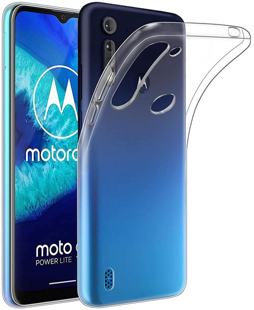 Housse de protection pour Motorola Moto G8 Power Lite Silicone Transparent