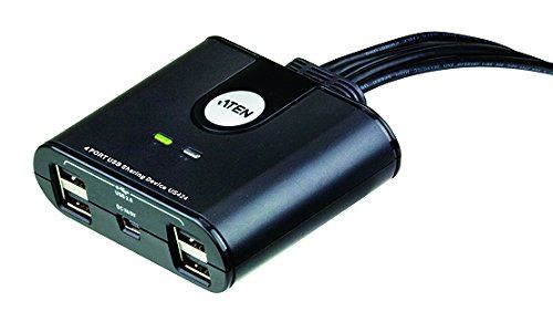 ATEN TECHNOLOGY ATEN US424-AT Switch p&eacute;riph&eacute;rique 4 ports USB 2.0 