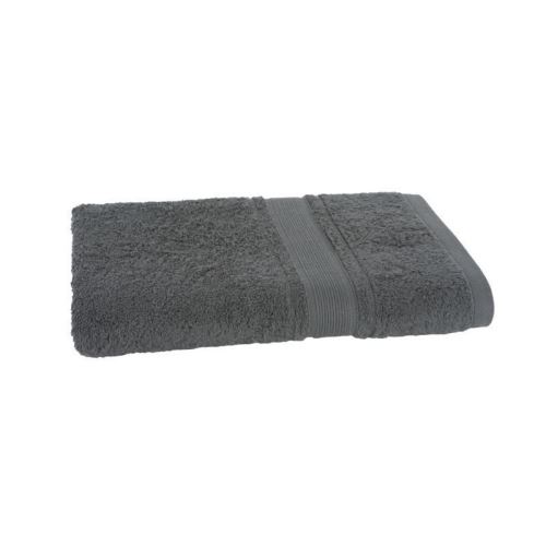 JULES CLARYSSE 1 Drap de douche Royale - 70x140 cm - Gris foncé