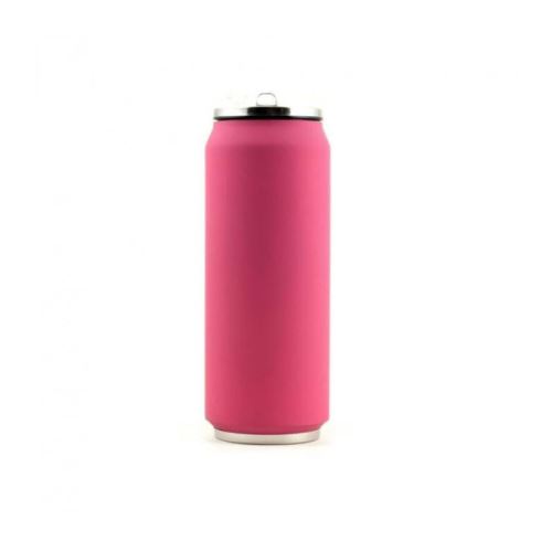 Yoko Design - Canette Isotherme 500ml Rose Soft touch