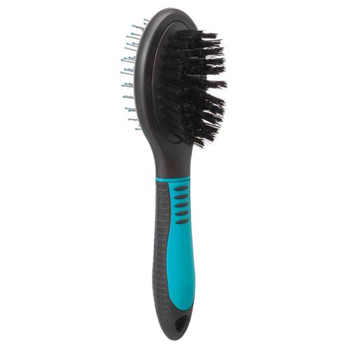 Trixie Double Sided Brush 5x19 Cm Argent&eacute;