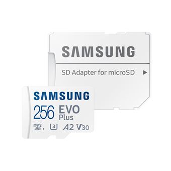 Carte micro sd micro sd 256go evo plus + adapt Samsung
