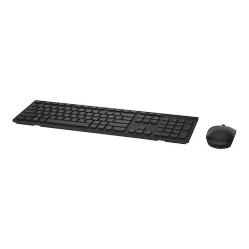 Dell KM636 Ensemble clavier et souris sans fil 2.4 GHz German QWERTZ noir pour Inspiron 32XX, 3668; Latitude 12 5289; Precision…