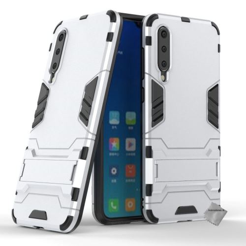 Housse etui coque rigide anti choc pour Xiaomi Mi 9 SE avec film ecran - ARGENT