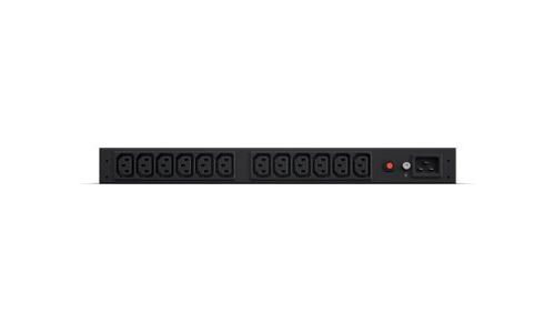CyberPower Basic Series PDU20BHVIEC12R - Voedingsverdeeleenheid (rack-uitvoering) - AC 200/230 V - input: IEC 60320 C20 - uitgangen: 12 (IEC 60320 C13) - 1U