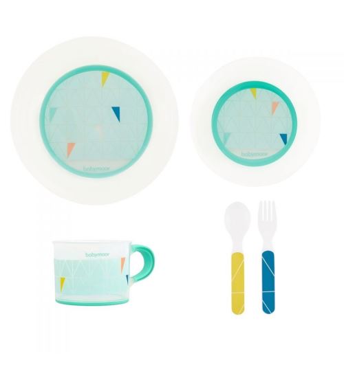 Coffret vaisselle Babymoov Bleu