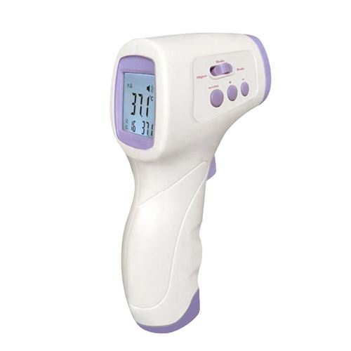 Thermomètre du front infrarouge numérique pour bébés - Violet