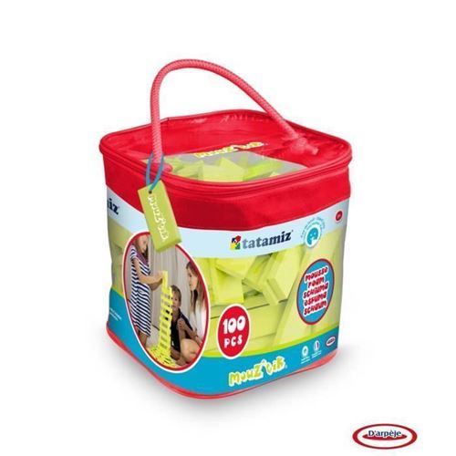 TATAMIZ Jeu de construction en mousse 100 pieces