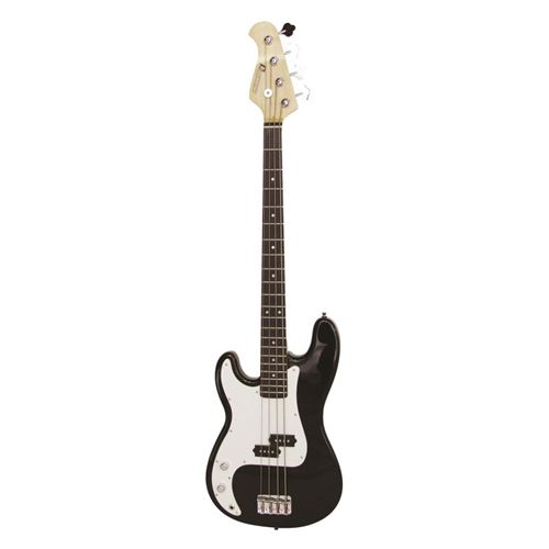 Dimavery basse électrique type Precision Bass gaucher noir