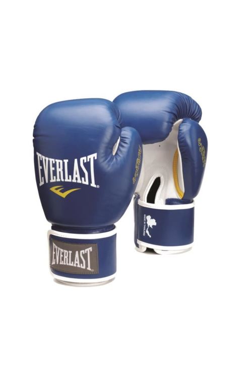 EVERLAST Gants de boxe Thai - Bleu - 16 Oz