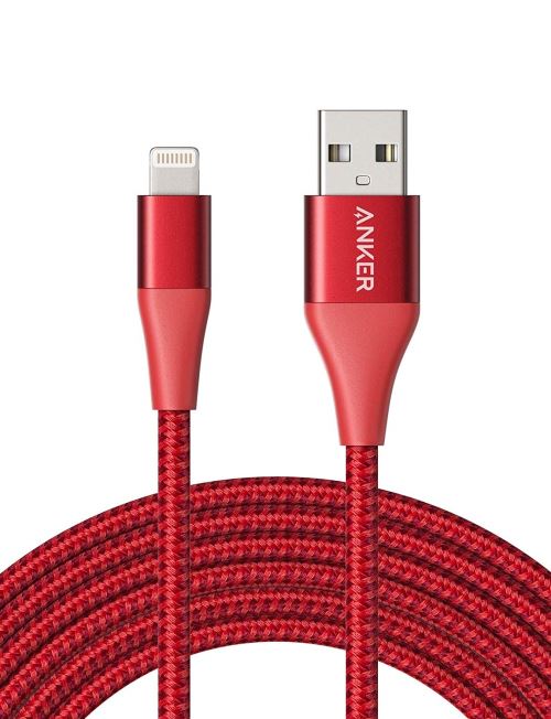 Anker [Certifié MFi] Powerline+ II Câble Lightning de 180cm - Compatibilité Parfaite avec iPhone X / 8/8 Plus / 7/7 Plus / 6/6 Pl