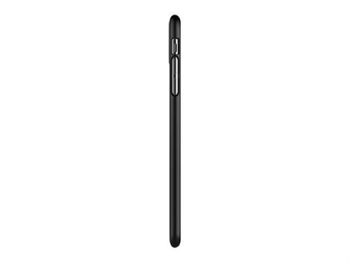 Spigen Thin Fit Series - Achterzijde behuizing voor mobiele telefoon - polycarbonaat - zwart - voor Apple iPhone XS Max