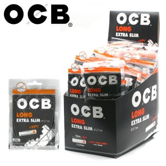 OCB - Carton de Cinquante Paquets de Filtres Long Extra Slim