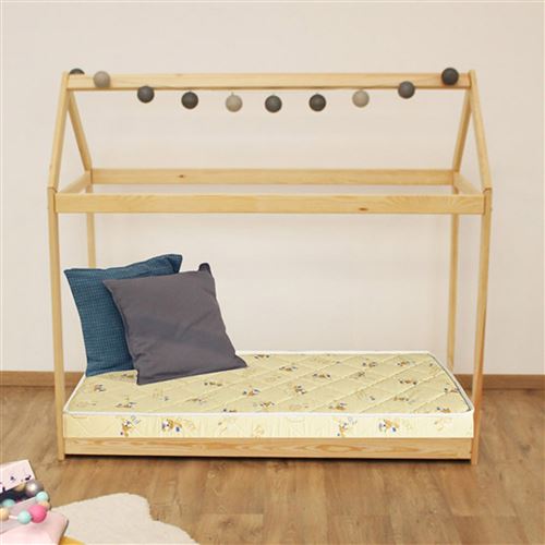80 Sur Matelas Bebe Biconfort Hypoallergenique En Mousse Fabrique En France Dimensions 60 X 1 Cm Matelas Drap Housse Achat Prix Fnac