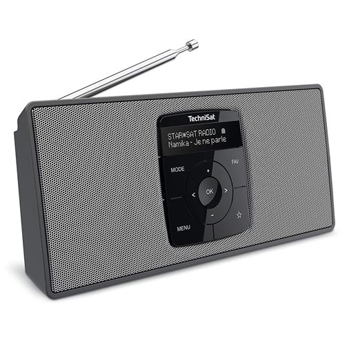 TechniSat DIGITRADIO 2 S Radio Dab+/FM stéréo avec Diffusion Audio Bluetooth Noir/argenté