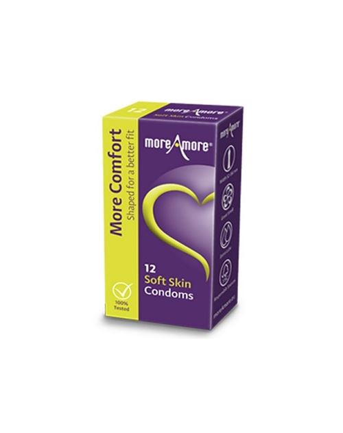Préservatifs peau douce (12 pcs) moreamore e22210