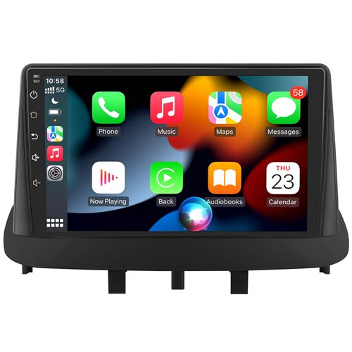 Autoradio Android 13 pour Renault Megane 3 Fluence Samsung SM3 2008-2014, 9 Écran Tactile,WiFi, CarPlay Android Auto, 2Go RAM + 32Go ROM