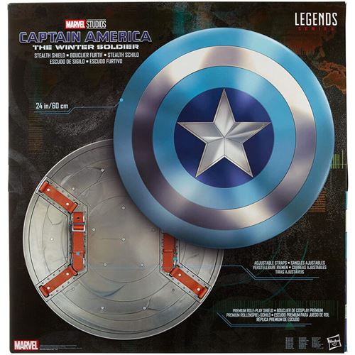 Ludendo - Marvel Legends Series - bouclier furtif Captain America -  Maquillage et coiffure - Rue du Commerce