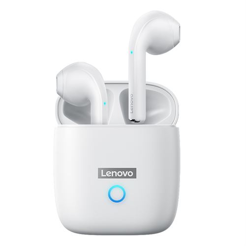 Non Communiqué Blanc Ecouteurs Bluetooth Lenovo Lp50
