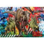 Clementoni - 29106 - SuperColor 180 pieces - Jurassic World