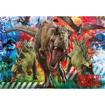 Clementoni - 29106 - SuperColor 180 pieces - Jurassic World