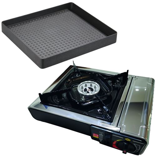 Non Communiqué Pack Incasa Réchaud À Gaz Portable + Grill Pour Réchaud - Camping