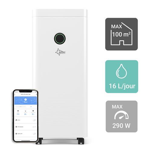 Déshumidificateur d'air électrique DryFix 16 select APP