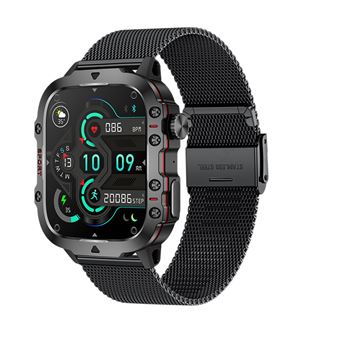 2024 F70 2.1-Inch Montre intelligente étanche IP67 Sports de sang oxygène - Chin