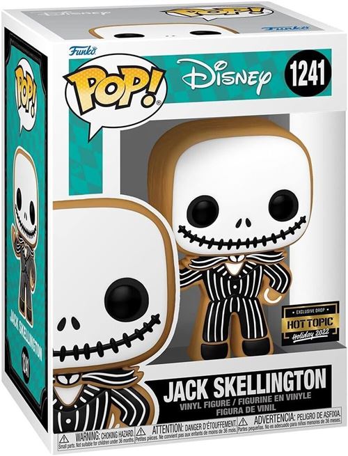 Non Communiqué Figurine Funko Pop! - L'etrange Noel De Monsieur Jack - Jack (Gingerbread)