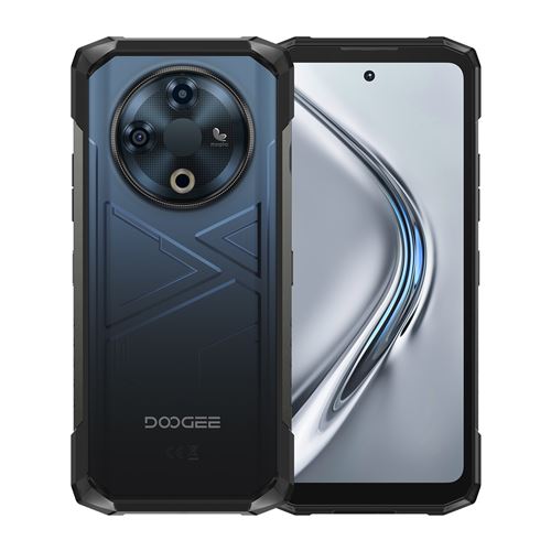 Bleu-DOOGEE FIRE6 Smartphone 6.56 16Go(6+10) 256Go 10400mAh (18W) Android 14 téléphone Dual SIM 4G-(343g )