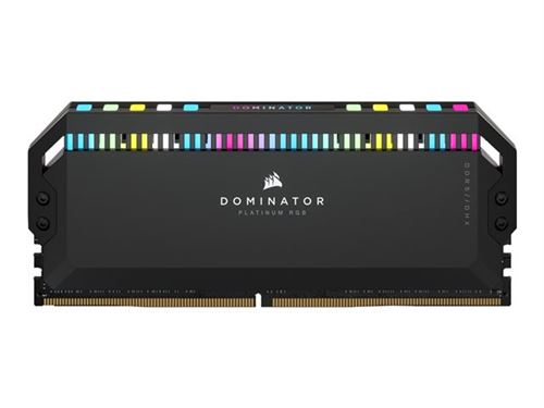 CORSAIR Dominator Platinum RGB - DDR5 - pakket - 32 GB: 2 x 16 GB - DIMM 288-PIN - 5600 MHz / PC5-44800 - CL36 - 1.25 V - niet-gebufferd - niet-ECC - zwart